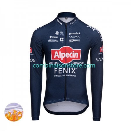 Maillot Hiver Thermal Fleece 2022 Alpecin-Deceuninck N001